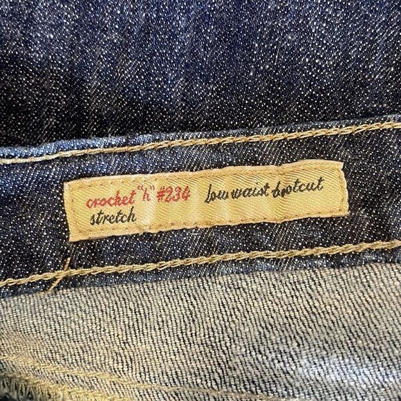 Citizens of Humanity by Jerome Dahan Crochet #234 Bootcut Dark Wash Jeans - Picture 12 of 13